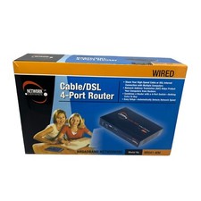 Network Everywhere NR041-WM Wired Cable DSL 4 Port Router Broadband LinkSys  picture