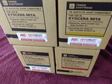 KYOCERA TK-8307 TONER CARTRIDGE SET OF 4 BRAND NEW IN THE BOX BLACK, Y, C & M. picture