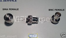 FULLY NICKEL Plated SMA Female Jack to BNC Female plug RF Adapter RF Connector picture