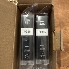 280 PGBK PGI-280 2 XXL Black Ink Tank Works with Canon PIXMA TS6320 TR7520 TS812 picture