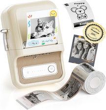 Sticker Printer, B21 Pro Portabel Sticker Maker, Bluetooth Label Maker, 300DPI H picture