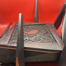 ASUS ROG Rapture GT-AC5300 WIFI Extreme Gaming Router W/ Power Adapter Bundle picture