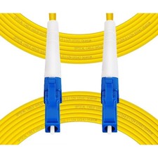 FibergagaLC LC OS2 Fiber Optic Cable Single Mode Simplex, 75M(246ft) picture