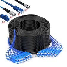 20M 12C SM GYXTW Armored Fiber Patch Cord Cable SC UPC Outdoor Aerial Burial Use picture