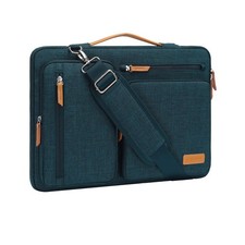 MOSISO 360 Protective Laptop Shoulder Bag,15-15.6 inch 16 inch, Teal Green picture