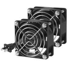 2PACK 6025 Fan EC Brushless Cooling Fan AC 110V 115V 120V 220V 240V Axial Fan Ba picture