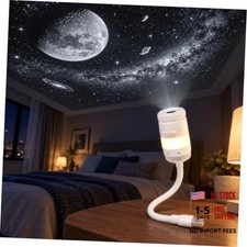 2 in 1 Galaxy Projector Night Light, USB Star Projector for Bedroom picture