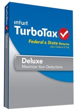 TurboTax Deluxe Federal 2013 Win/Mac | CD | Full Updates | #1 Install Expert picture