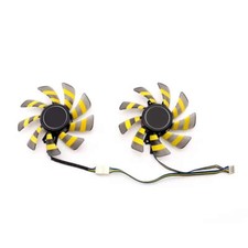 Set For GALAXY GTX660/660TI/670/680/760/770/780/780Ti/970 Cooling fan Left+Right picture