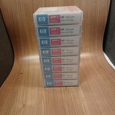 Lot of 8 OEM HP C7971A Ultrium LTO-1 200GB RW Tape Data Cartridge Storage Sealed picture
