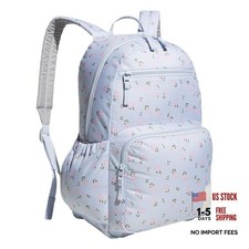 adidas Lineage Backpack for Laptop, School One Size Ditsy Floral Crystal Sky picture