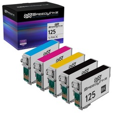 5pk Reman For T125 2 T125120 Black  T125220 Cyan T125320 Magenta T125420 Yellow picture