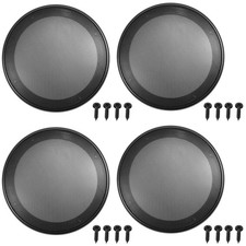 Fielect 4Pcs 6.5inch Speaker Grill Cover Mesh Decorative Circle Woofer Guard picture