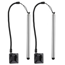 MECCANIXITY 2pcs Resistive Touch Screens Pen Resistance for Car Silver  picture