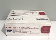 OCE VarioPrint 6000 MICR Black Toner 2-pack 106008936 For 6160 6180 NEW picture