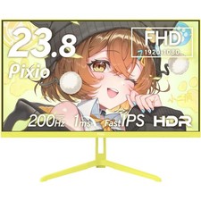 Pixio PX248 Wave Yellow Gaming Monitor 23.8