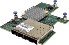 NetApp 110-00611+B0 Quad Port SFP28 25GE iSCSI HIC Mezzanine Expansion Card picture