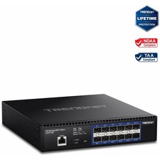 TRENDnet TL2-F7120 12-Port 10G Layer 2 Managed SFP+ Switch picture