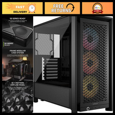 Mid-Tower ATX PC Case, High Airflow, 3 RGB Fans, Modular Design, InfiniRail™ Sys picture