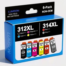 312XL 314XL High Yield Ink Cartridge for Epson Expression XP-8500 XP-8600 picture