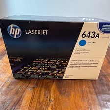 HP 643A Cyan LaserJet Toner Cartridge Q5951A for LaserJet 4700 Series New Sealed picture