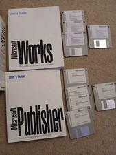 Microsoft Works 3.0 + Microsoft Publisher 2.0 picture