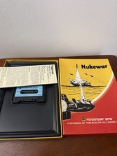 NUKEWAR Avalon Hill Cassette game TRS-80 Atari Commodore 64 + Midway Campaign B1 picture