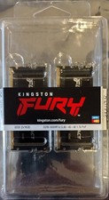 NEW KINGSTON FURY IMPACT 32GB (2x16GB) DDR5 5600MHZ CL40 SODIMM KF556S40IBK2-32 picture