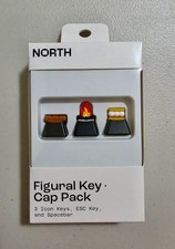 North Custom Keycaps Set 3D Artisan Accent MX Mechanical Keyboard Puller NIB picture