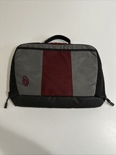 Timbuk2 Laptop BriefcaseUp to  13 in : Grey Red Color Padded Bag Zip&handle picture