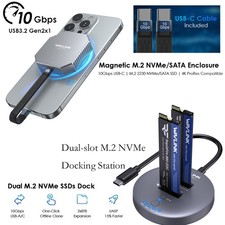 High-speed 10Gbps Transfer M.2 NVMe Enclosur Support Versatile Storage Expansion picture