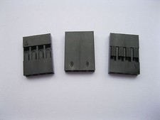 1000 pcs Jumper Wire 4 Pin Female Housing Connector Pitch 2.54mm Black Color New picture
