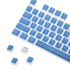 108 Keys PBT Pudding Keycaps Set OEM for Mechanical Keyboard Navy Blue picture