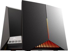 TP-Link - BE19000 Tri-Band Wi-Fi 7 Gaming Router - Black/Red picture