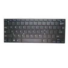 Laptop Keyboard For Polaroid MPC1445PJE04.143 Without Frame Black United States picture