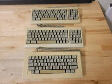 Lot of 3 Vintage Apple Macintosh M0110 M0110A Keyboard Lot READ DESCRIPTION picture