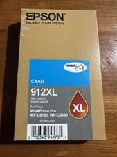 Epson T912XL DURABrite Pro High-Capacity Cyan Ink Cartridge [T912XL220] picture