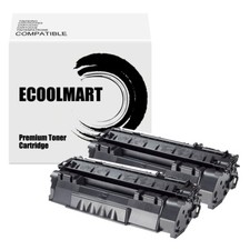 2PK Toner Cartridge replace for HP Q7553A 53A LaserJet P2014 P2015 M2727 Series picture