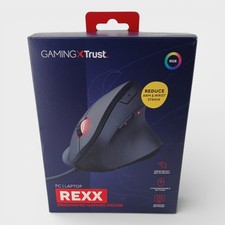 Trust Gaming GXT 144 Rexx Vertical Ergonomic Gaming Mouse 250-10k Dpi (Untested) picture