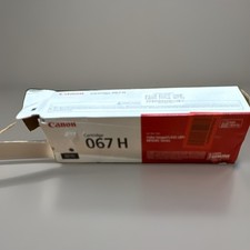Genuine Canon 067H Black High-Yield Toner Cartridge – OEM  New – Open Box picture