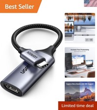 Compact USB C HDMI Adapter 4K@60Hz for Travel & Home - Unidirectional picture