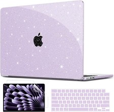 Glitter Case for MacBook Air 15 inch M5 M4 M3 M2 Chip 2026-2023 picture