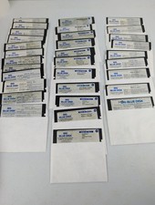 Huge Lot of 32 Floppy Disks 5.25