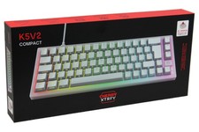 CHERRY XTRFY K5V2 Compact Mechanical Gaming Keyboard Hot-Swap DE-QWERTZ White picture