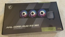 🧊 MSI MAG CORELIQUID A13 360mm ARGB Liquid CPU Cooler Brand New Factory Sealed picture