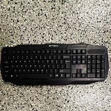 BYTECH BK-KB-10-BK Wired USB Gaming Keyboard Full-Size QWERTY Black picture