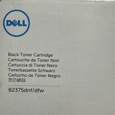 Dell B2375dnf/dfw High Capacity Black Toner 10,000 Pages (C7D6F) Toner Open Box picture