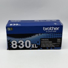 Brother TN-830XL Genuine Original High Yield Black Toner Cartridge New Open Box picture