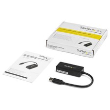 StarTech USB31000SPTB USB 3 Gigabit Ethernet Network Adapter w Extra USB Port picture
