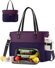 LOVEVOOK Lunch Tote Bag for Women, Work Laptop Bag with Lunch Compartment | 2... picture